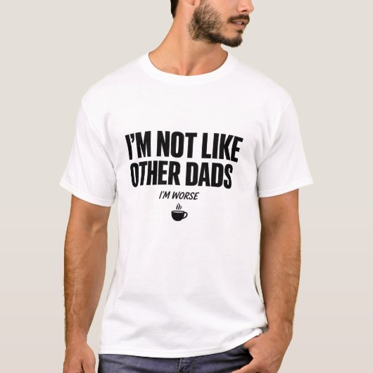 コーヒーで余計ひどくなるTシャツ Tシャツ (正面)