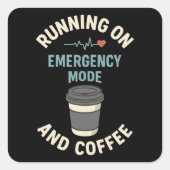 コーヒーで作動する緊急モード スクエアシール (正面)
