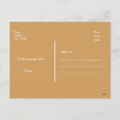 コーヒーで元気にホリデーシーズンを! フォトカード シーズンポストカード (裏面)