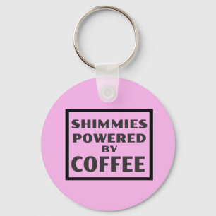 コーヒーで動くシミー キーホルダー