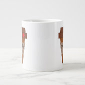 コーヒーで動くナース ジャンボコーヒーマグカップ (正面)