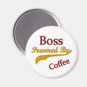 コーヒーで動くボス マグネット (正面/裏面)