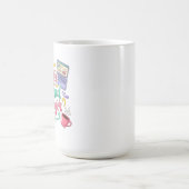 コーヒーで動くマネージャー 楽しいオフィス コーヒーマグカップ (中央)
