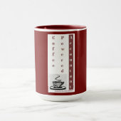 「コーヒーで動く会計士」 Mug マグカップ (中央)