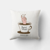 コーヒーで動く物理的セラピスト クッション (裏面)