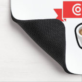 コーヒーで動く物理的セラピスト マウスパッド (コーナー)