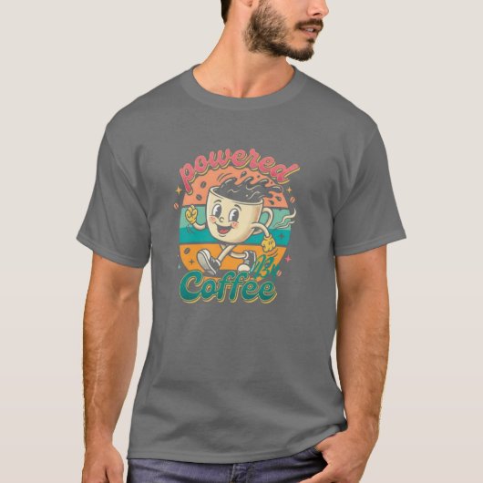 コーヒーで動く Tシャツ (正面)