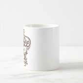 コーヒーで我々は信頼する コーヒーマグカップ (中央)