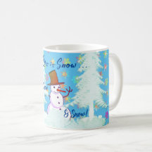 コーヒーで楽しくなる雪だるまのホットドリンク・ラテマグ 340g