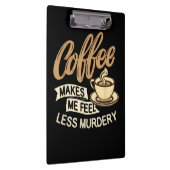 コーヒーで殺意が薄れる クリップボード (右)