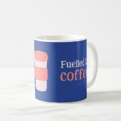 コーヒーで燃料を供給 コーヒーマグカップ (正面右)