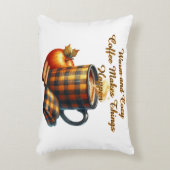 コーヒーで物事は動き出す アクセントクッション (正面(垂直))