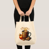 コーヒーで物事は動き出す トートバッグ (正面(商品))