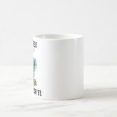コーヒーで生きてる コーヒーマグカップ (中央)