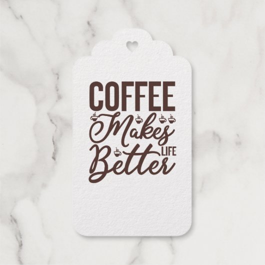 コーヒーで生活が良くなる ギフトタグ (裏面)