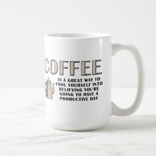 コーヒーで生産性アップ マグカップ