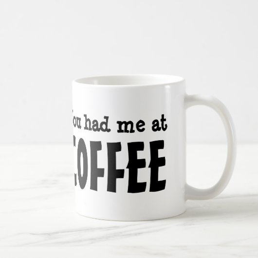コーヒーで私がありました コーヒーマグカップ (右)