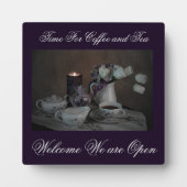 コーヒーとお茶の時間が楽しめるプラーク フォトプラーク (正面)