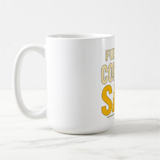 コーヒーとささやかな反抗心で動く コーヒーマグカップ