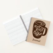 コーヒーとともに書く日記 ノートブック (内部)