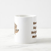 コーヒーとのハリネズミの朝、 コーヒーマグカップ (中央)