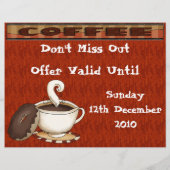 コーヒーとは何か – ドーナツ無し！ チラシ (裏面)