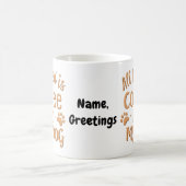 コーヒーとわんこさえあれば コーヒーマグカップ (中央)