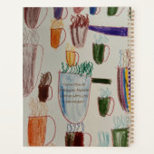 コーヒーとイエスのカレンダー プランナー手帳 (裏面)