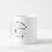 コーヒーとイエス コーヒーマグカップ (正面左)