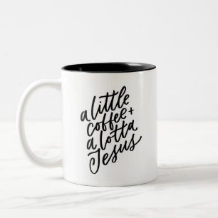 コーヒーとイエス ツートーンマグカップ