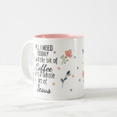 『コーヒーとイエス・マグ』 ツートーンマグカップ (正面左)