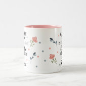 『コーヒーとイエス・マグ』 ツートーンマグカップ (中央)