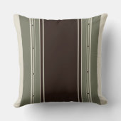 コーヒーとオリーブ クッション (裏面)