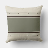 コーヒーとオリーブ クッション (裏面)