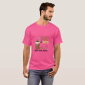 コーヒーとオームで動く Tシャツ (正面フル)
