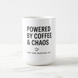 コーヒーとカオスに支えられた新米パパのサバイバルキット コーヒーマグカップ