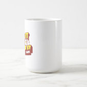 コーヒーとカオスに酔ったビレット・ママ コーヒーマグカップ (中央)