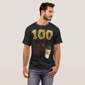 コーヒーとカオスの100日間 100日目の学校 F Tシャツ (正面フル)