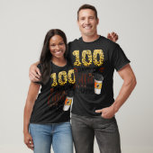 コーヒーとカオスの100日間 100日目の学校 F Tシャツ (ユニセックス)