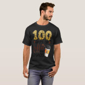 コーヒーとカオスの100日間 100日目の学校 F Tシャツ (正面フル)