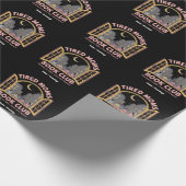 コーヒーとカオス走に疲れたMomsブッククラブの ラッピングペーパー (角)