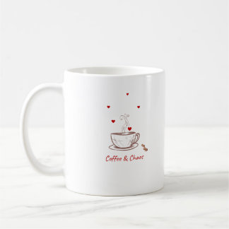 コーヒーとカオス コーヒーマグカップ