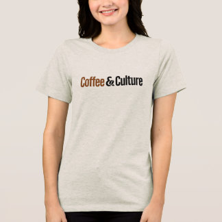 コーヒーとカルチャー - カフェ クリエイティブカルチャーTシャツ トライブレンドＴシャツ