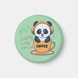 コーヒーとカントリーミュージックに支えられて マグネット
