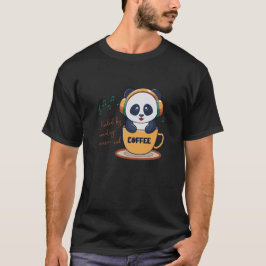 コーヒーとカントリーミュージックに支えられて Tシャツ