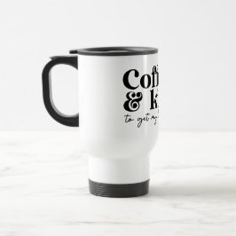 コーヒーとキスで一日をスタート トラベルマグ