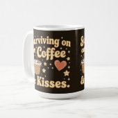 コーヒーとキスに支えられて コーヒーマグカップ (正面左)