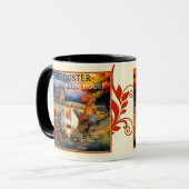 コーヒーとキスズロースターファームハウスマグ コーヒーマグカップ (正面左)