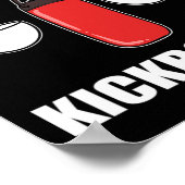 コーヒーとキックボクシング ポスター (角)