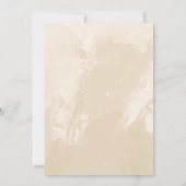 コーヒーとクッキー 招待状 (裏面)